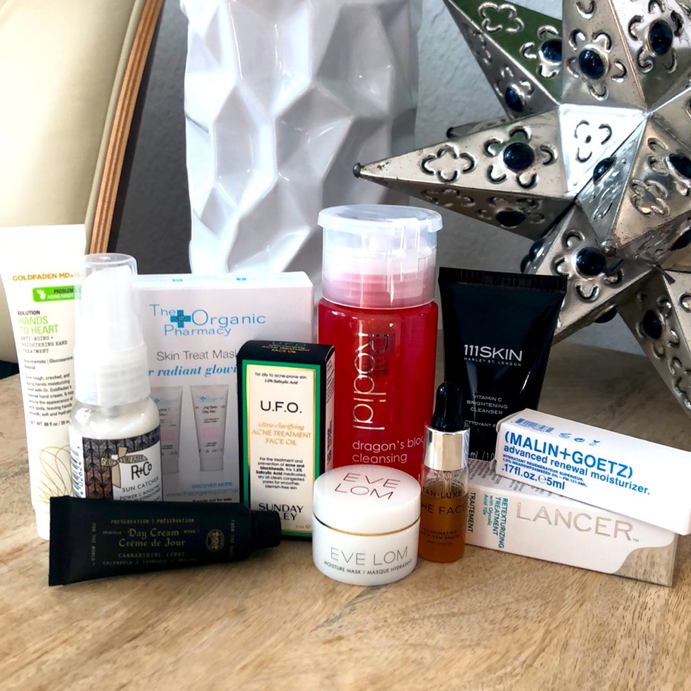 Space NK assorted travel sizes